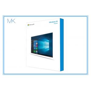 China Genuine Microsoft Windows 10 Home 64 Bit Oem Full Version System Builder Retail Box supplier