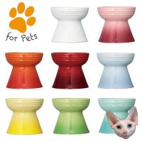 China Eco Friendly Ceramic Pet Bowl , Easy To Clean Logo Personalized Ceramic Cat Bowls on sale