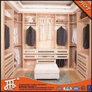 Space saving home furniture walk in closet system anodized silver pillar customed height