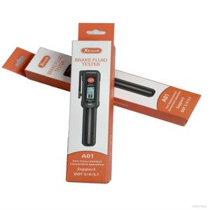 China DOT3/DOT4/DOT5.1 Brake Fluid Tester DetectorTool Metal Probe With Display Screen Indicator Light wholesale