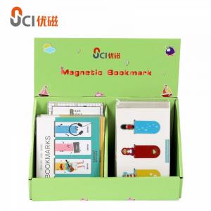 Childrens Cute Magnetic Bookmarks Magnetic Gift ODM With Full Color Printed Art Paper