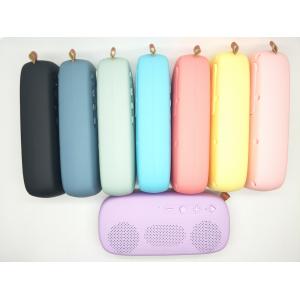 Best Selling 6W Rubber Oli Waterproof Portable Bluetooth Speaker with FM/USB/TF card