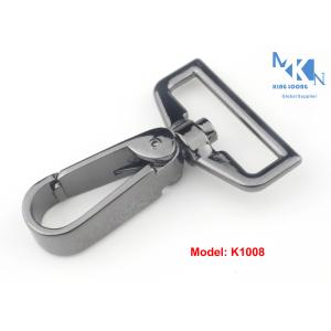 China Plating Shiny Silver Metal Snap Hook , Professional Swivel Clasp Hooks supplier
