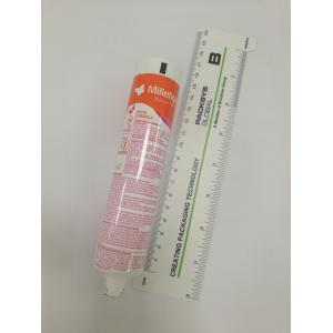 China Hair Removal Cream Aluminum Squeeze Tubes Laminated Packaging 100g Diameter 35mm supplier