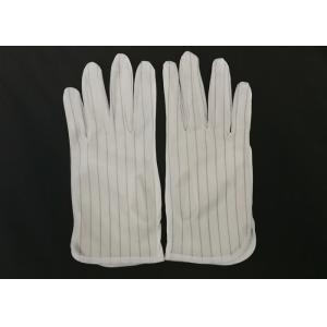 China マイクロ繊維のやしポリエステル結合が付いている反静的な手袋75D非有毒な材料 wholesale