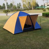 China Double Layer Camping Mountain Tent Waterproof Oxford Fabric 3-4 people on sale