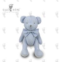 China 34 X 24cm Doll Plush Toy Grey Teddy Bear Child Friendly Customized Colour on sale