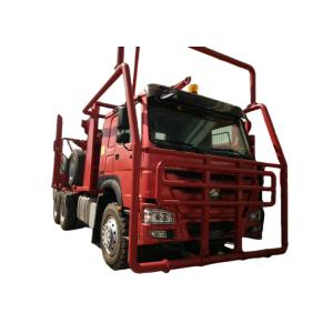 FAW SHACMAN HOWO TX 6X4 6X6 Loaded Log Truck Forest Logging Carrier Vehicle Semi Trailer For Wood Truck Timber Transport