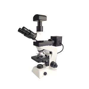 China Microscopio metalográfico vertical conveniente y portátil supplier