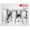 300L 2 Vessels SUS304 Craft Beer Brewing Equipment With Hot Water Tank