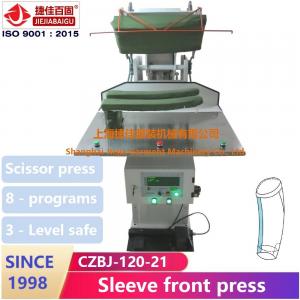 Jacket Automatic Dress Press Machine 0.4-0.6MPa Double Sleeve Front Seam