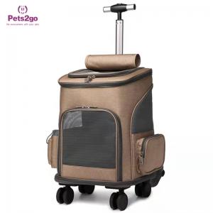 L Nylon Backpack 2.4KG Pet Carrier Bag for Travel