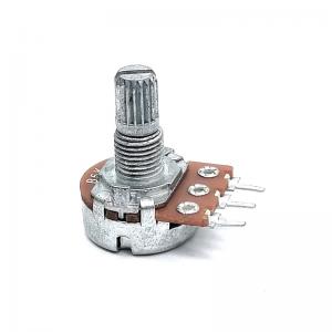 16mm  Rotary Potentiometer 2ohm Single Turn Potentiometer For Volume Control