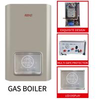 China LED Display Wall Hanging Gas Furnace Heating Bath Function Lpg Fired Boiler on sale
