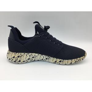 Custom Casual Non Slip Athletic Shoes Black Womens Breathable Tennis Shoes