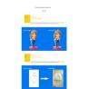 Customized PVC Plastic Character Chess Set OEM Figurines Chess Board Set Make Funny Chess Toy