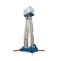 China 16m Multi Mast Mobile Elevating Work Platform Vertical Mast Lift For Single Man on sale