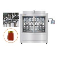 China Automatic 100ml-500ml honey filling equipment viscous liquid honey bottling machine on sale
