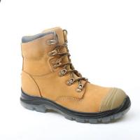 China Grade S3 SRC Full Grain Industrial Work Boots Nubuck Work Boots Anti Smash on sale