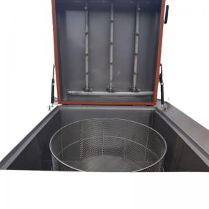 Automated Metal Parts Industrial Ultrasonic Cleaner Insulated Cabinet With Spray Nozzles