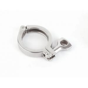 Heavy Duty Stainless Steel Pipe Clamps Middle Type Single Pin Sanitary