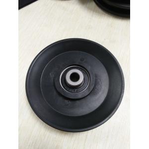 China plastic pulley wheels with wire/fitness parts supplier