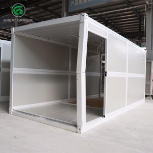 Kitchen Toilet Bathroom Prefabricated Folding Container House Single Side Wall Single Door