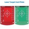 China 6 PCS Magnetic Inch-cm Leveling Board Target Plate Card For Laser Lines Horizontal & Vertical Distance Measuring Tools wholesale