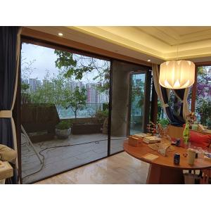 Retractable Fly Screen Insect Door Curtain Security Mosquito Protector Net 300CM Height