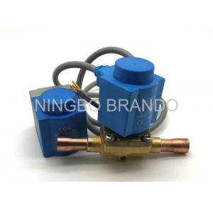 China Normally Closed EVR Refrigeration Solenoid Valve Air Conditioning , Solenoid Operated Valve supplier