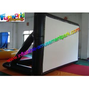China Airtight Frame Inflatable Outdoor Movie Screen 0.6MM PVC Tarpaulin supplier