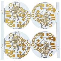 ENIG 2 Layer AluminIum PCB Electronics Rigid PCB Material 1.55mm
