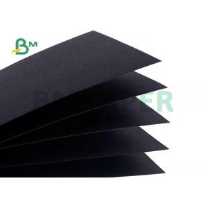 400gsm 450gsm Black Card Board For Jewelry Box 26 x 38inches High Toughness
