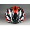 O capacete Inmould da bicicleta do PC fresco super que dá um ciclo o preto