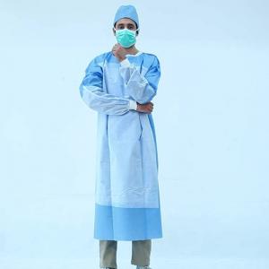 China High Protective SMS Disposable Surgical Gown With ISO CE FDA Certificate wholesale