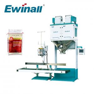 China Automatic Green Bean Rice Packing Machine With Bag Sewing Easy Operation supplier