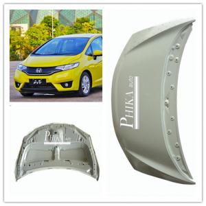 China Grey Black Car Hood Covers Engine Hoods For Cars Of Honda Fit / Jazz 2015 Without Washer Hole supplier