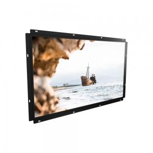 1920x1080 17 Inch Open Frame Monitor Black IPS LCD Display