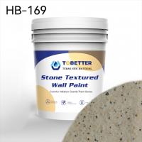 China HB-169 Decorative Outdoor Stone Paint Exterior Replace Natural Lacquer Acrylic Resin on sale
