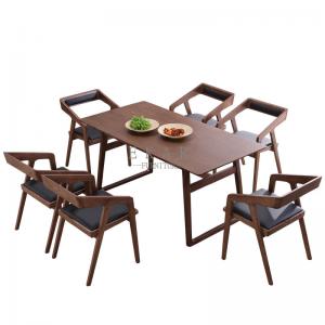 China European Style Wood Furniture Square Dining Table supplier