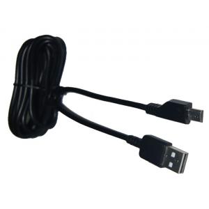China Black USB 2.0 A Male to A Male Extension Cable supplier