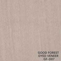 China Flooring Dyed Wood Veneer / Wenge Veneer Plywood Brown Color on sale