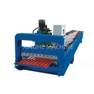 China PPGI Steel Roller Shutter Door Roll Forming Machine With 3kw Power Motor Control supplier