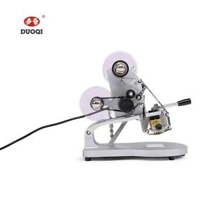 China 30mm Food Beverage Shops Manual Ink Rolling Carton Expiry Date Code Rolling Printing Machine on sale