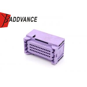China 1-1897133-1 TE / AMP Purple 39 Pin Female Automotive Connector For Truck Bus supplier