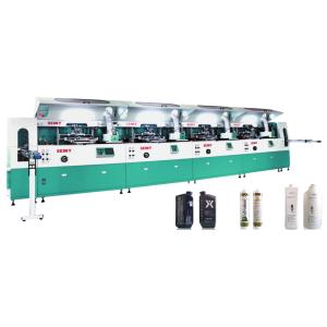 China Servo Motor Driven 8 Color Flat Screen Printing Machine For Container 6000pcs/Hr wholesale