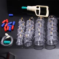 China Plastic Therapy Hijama Cupping Set Big Size Vacuum Suction Tools on sale