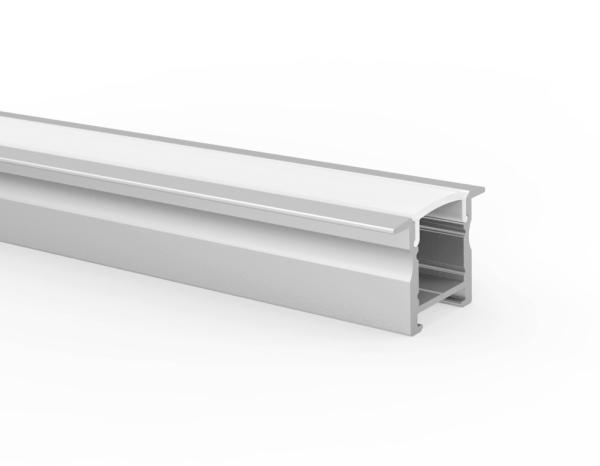 Uso superficial del soporte T5 6063 LED del perfil magnético de la aleación de aluminio con los imanes