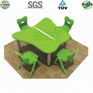 Indoor Playground Equipments Kids Table And Chair CE TUV Certificate