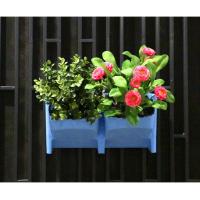 China Plastic Hang Up On Wall Can Overlay H15cm Indoor Plants Self Watering Pots on sale